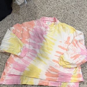 Colorful Tie-Dye Sweatshirt